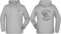 Preview: TVB Hoodie  grau-meliert